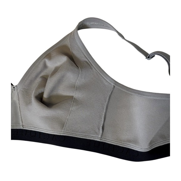 Cacique Womens Size 44C Lightly Lined No Wire Full Coverage Bra Cotton Gray - Picture 6 of 6